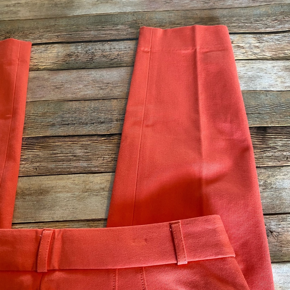 Banana Republic Sloan Orange Pants Size 4 - Picture 12 of 12